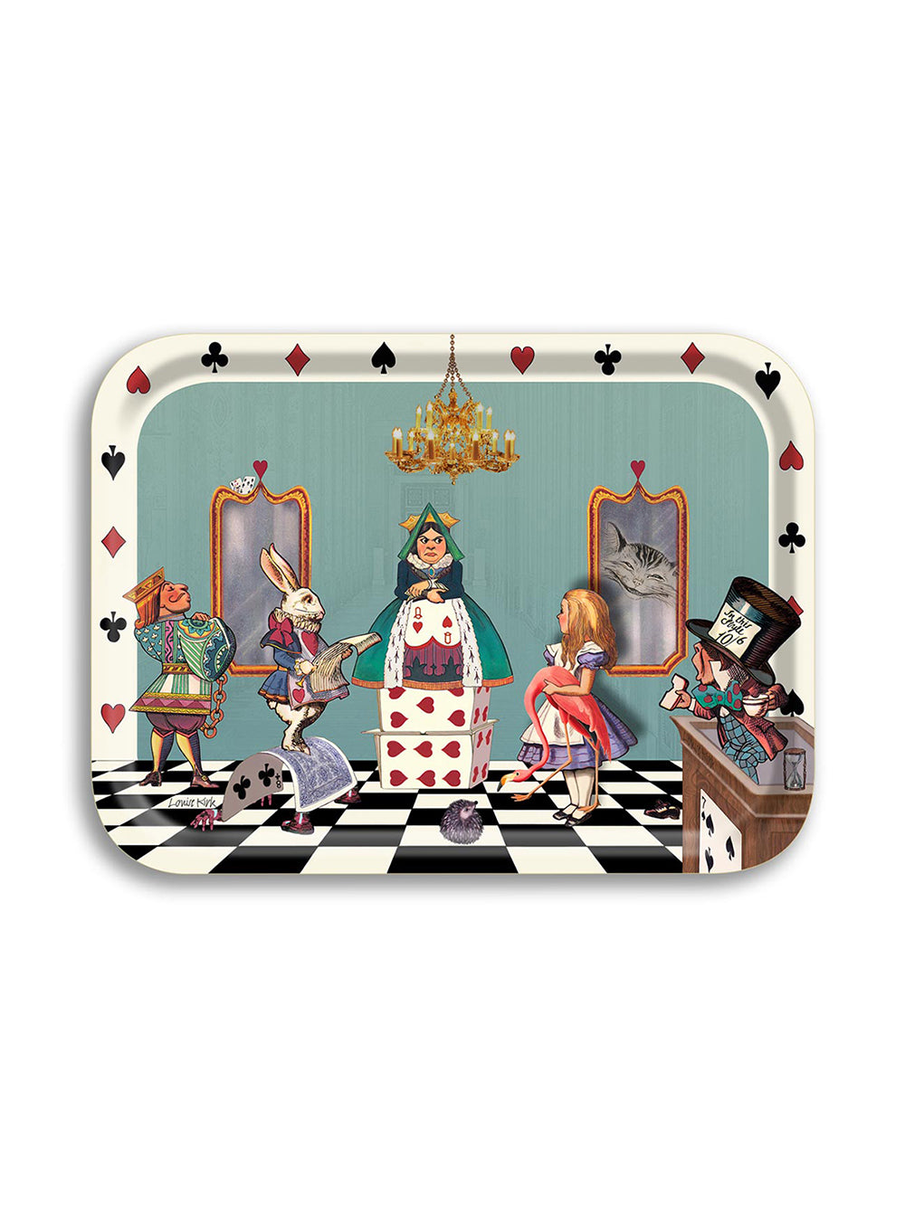 Alice In The Court Of Hearts Tray