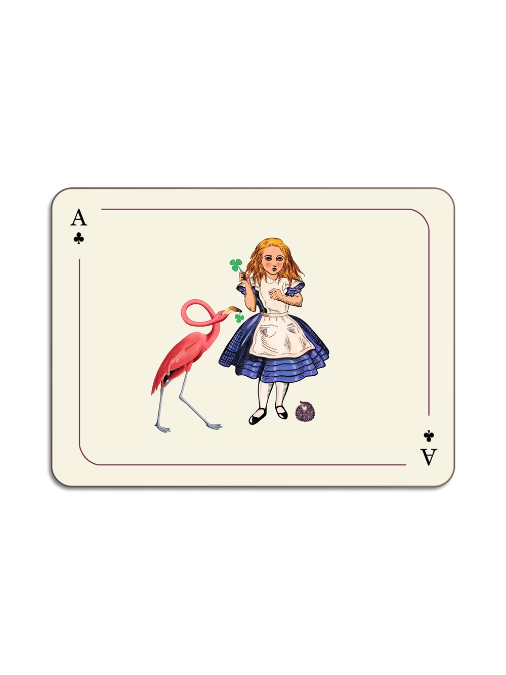 Alice Rectangular Table Mat from Avenida Home with artwork by Louise Krik 