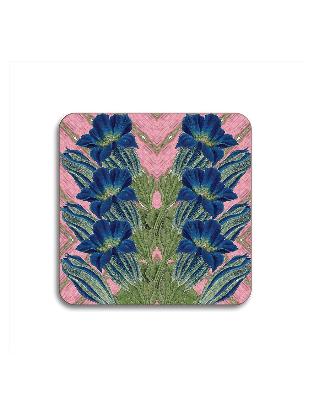 Blue Flower Coaster