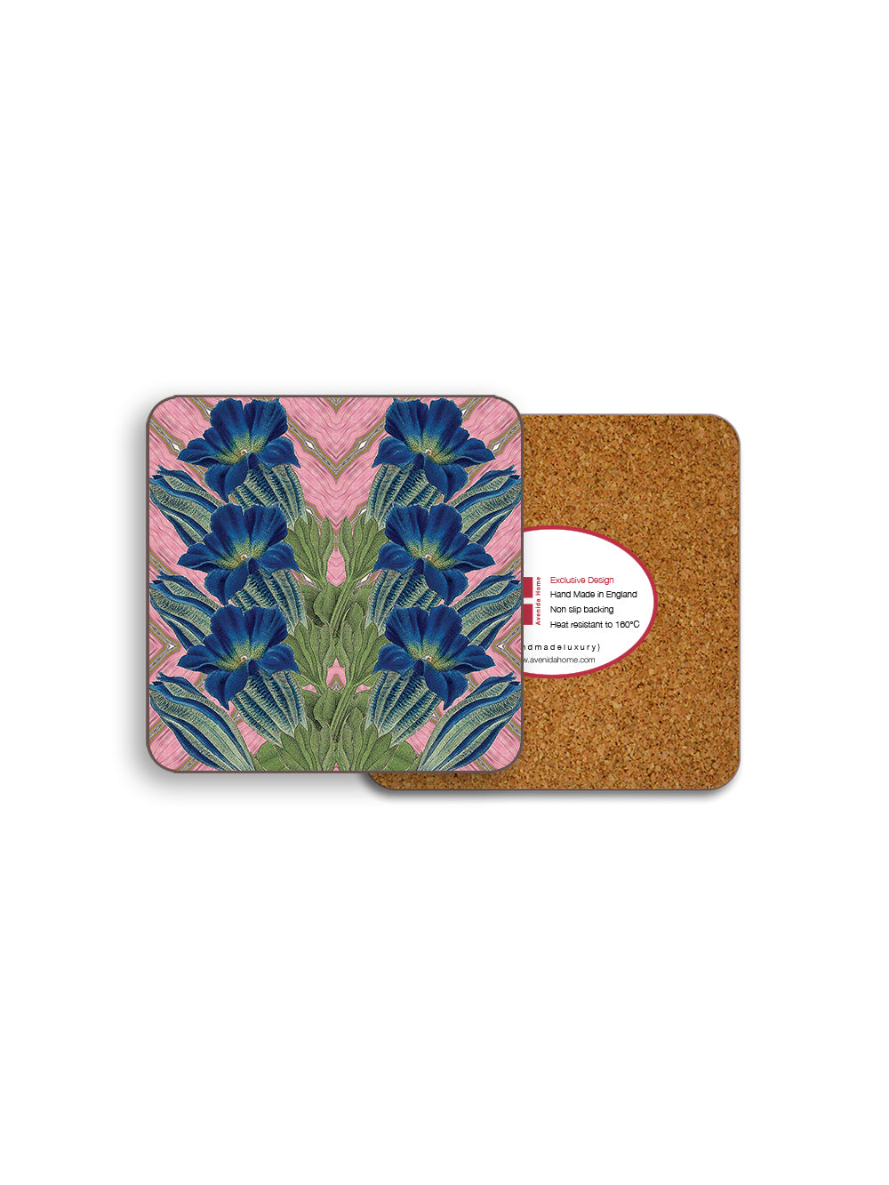 Blue Flower Coaster