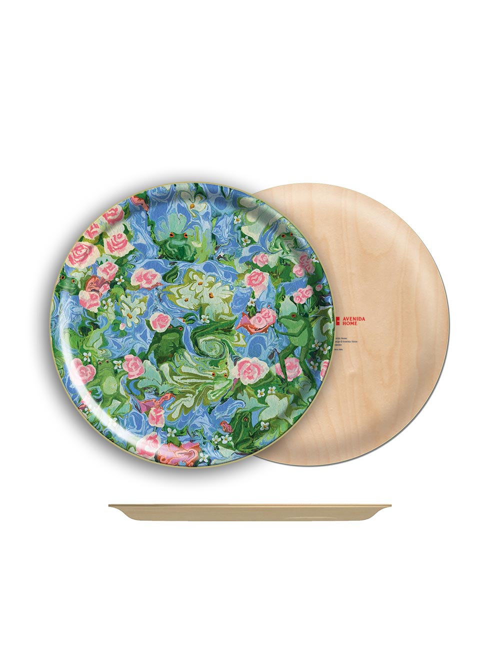 Frog Large Round Tray