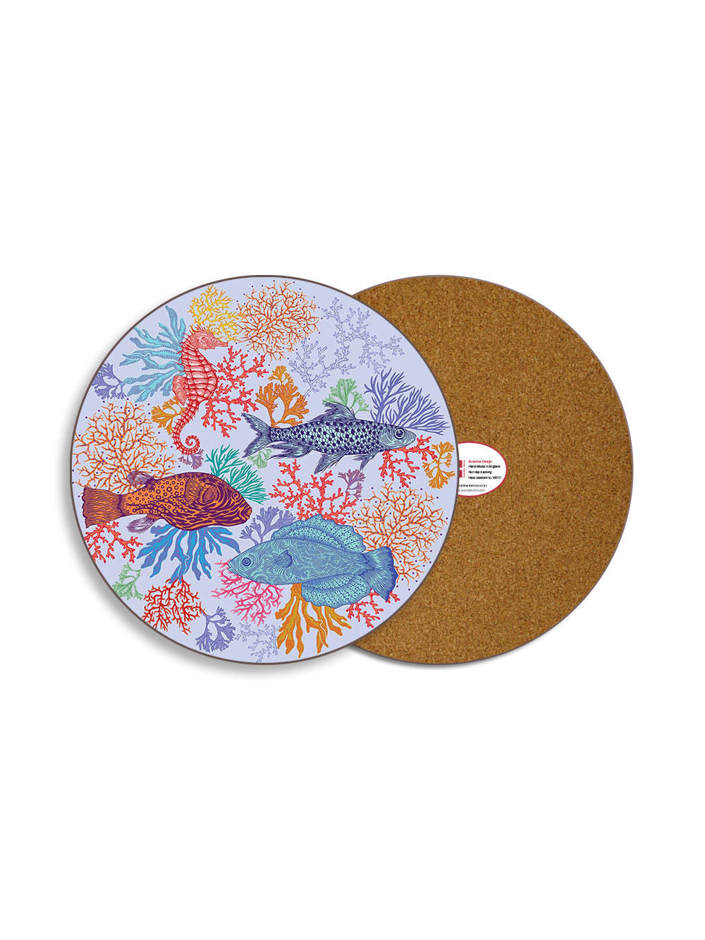 Reef Round Table Mat