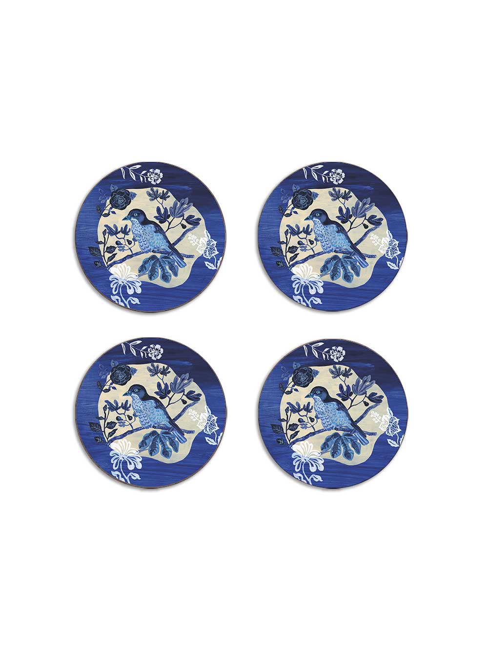 Lady Golden Oriole Set of 4 Coasters