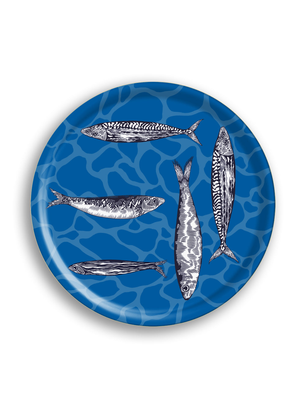 Blue Tide Marine Large Round Tray