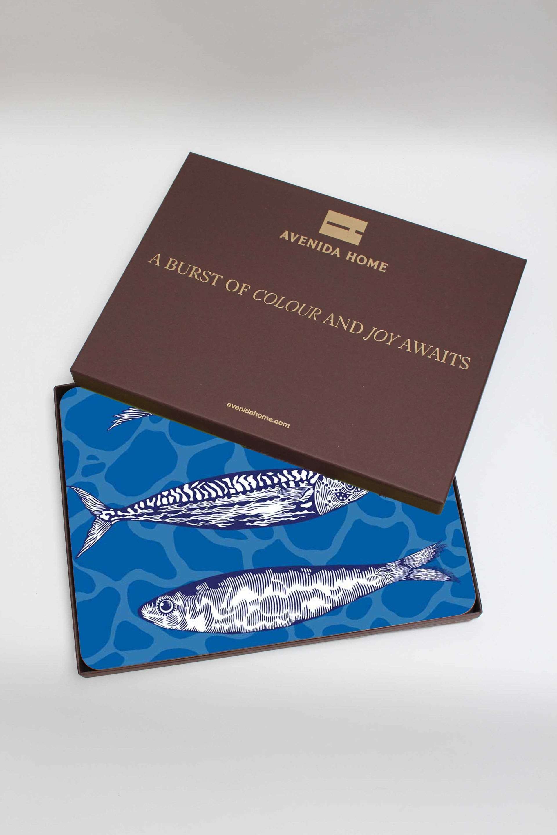 Blue Tide Marine Set of 4 Table Mats