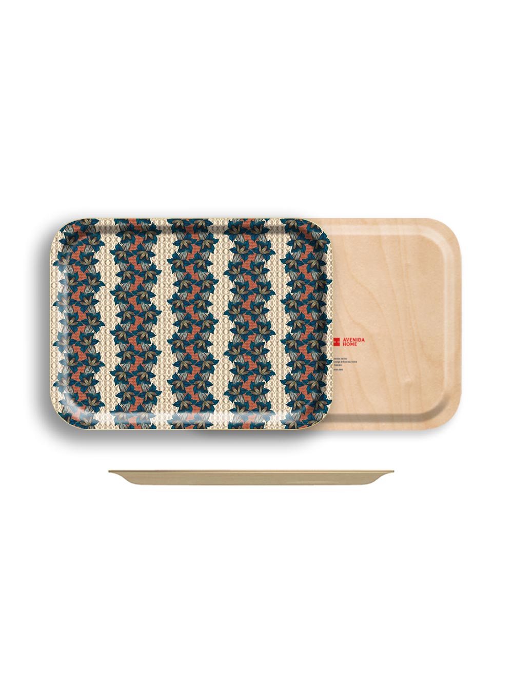 Blue Trumpet Tray