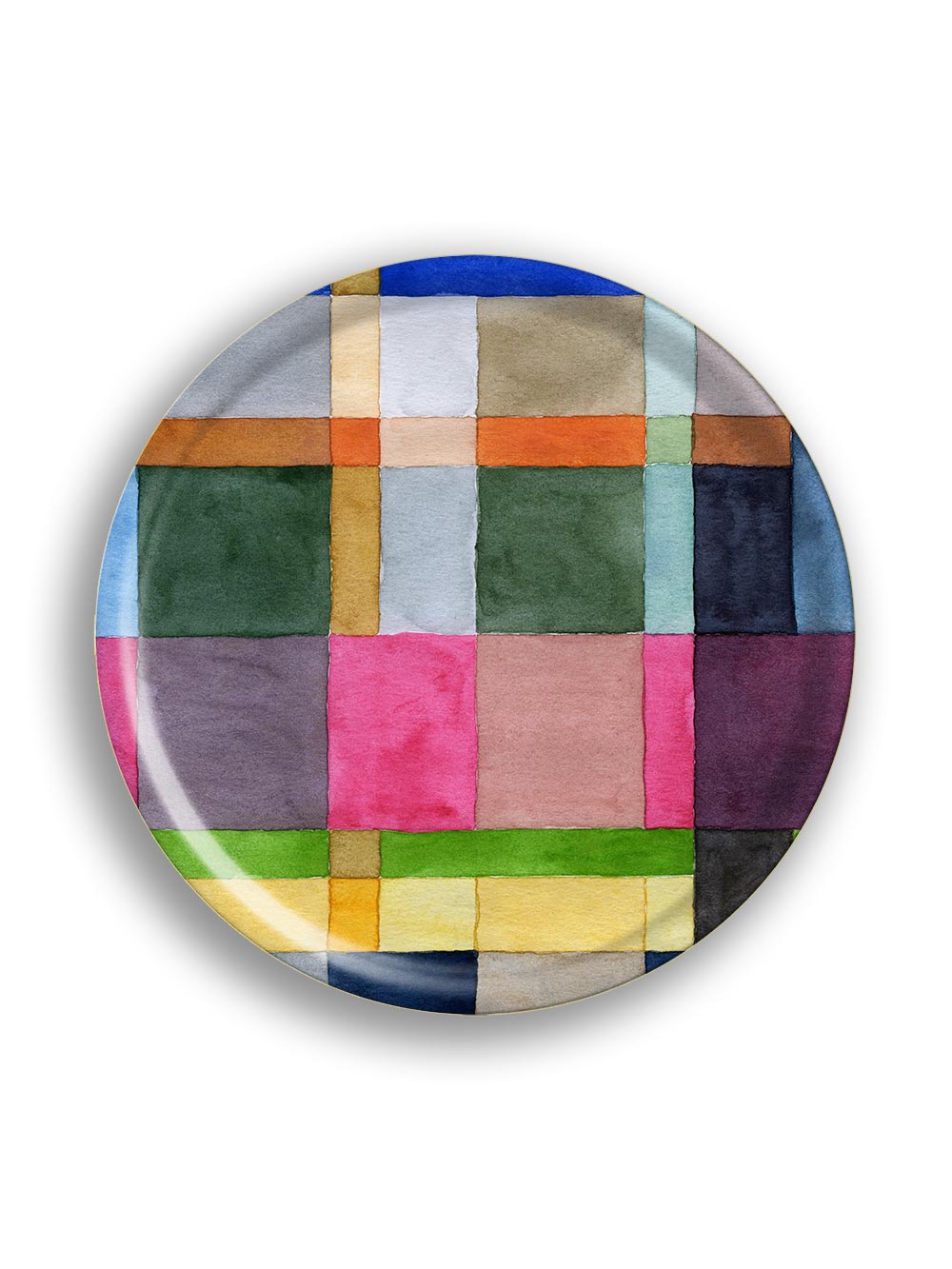 Cosmopolitan Large Round Tray Design by Avenida Home with Wallace Sewell