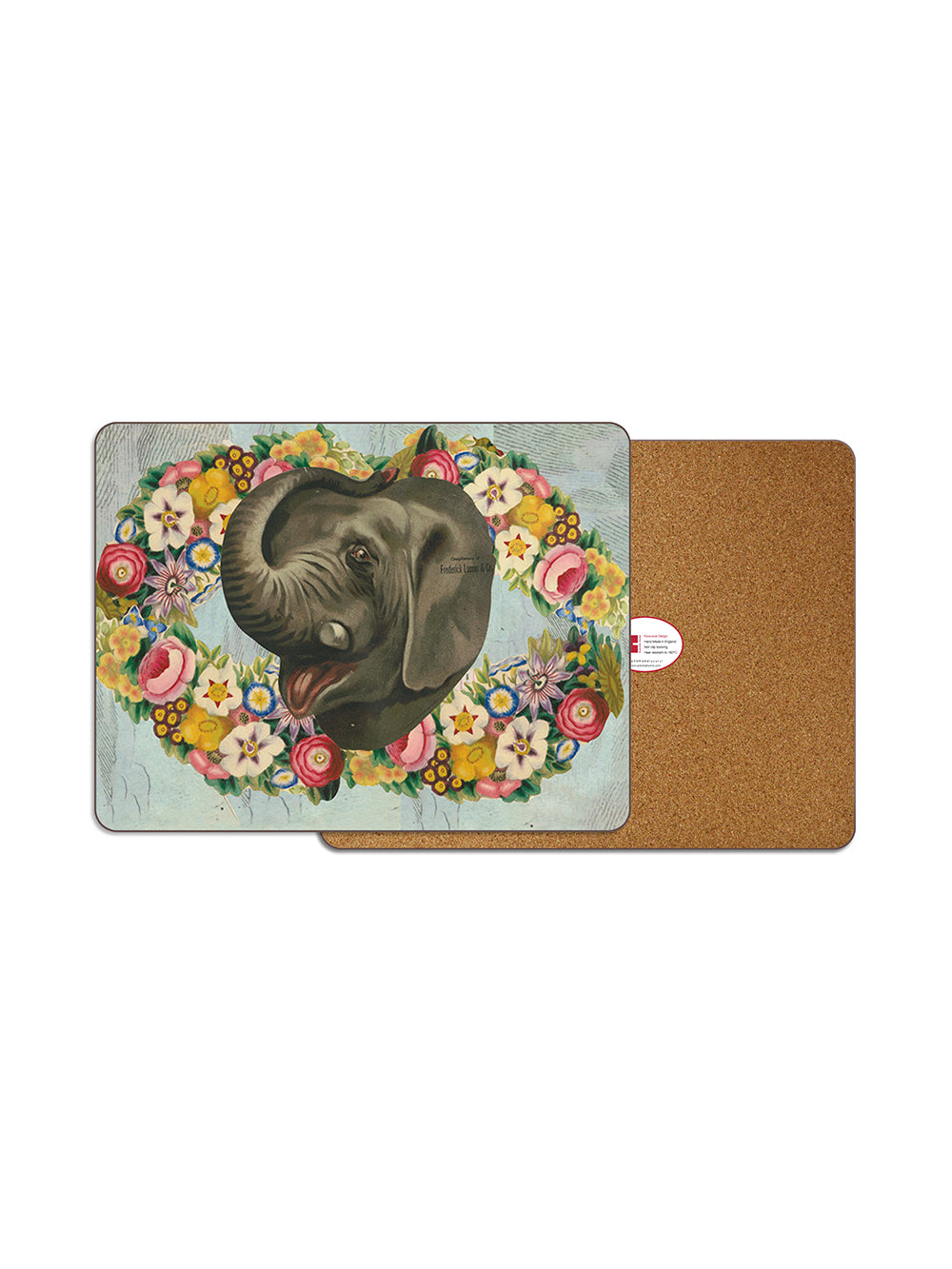 Elephant up Rectangular Table Mat