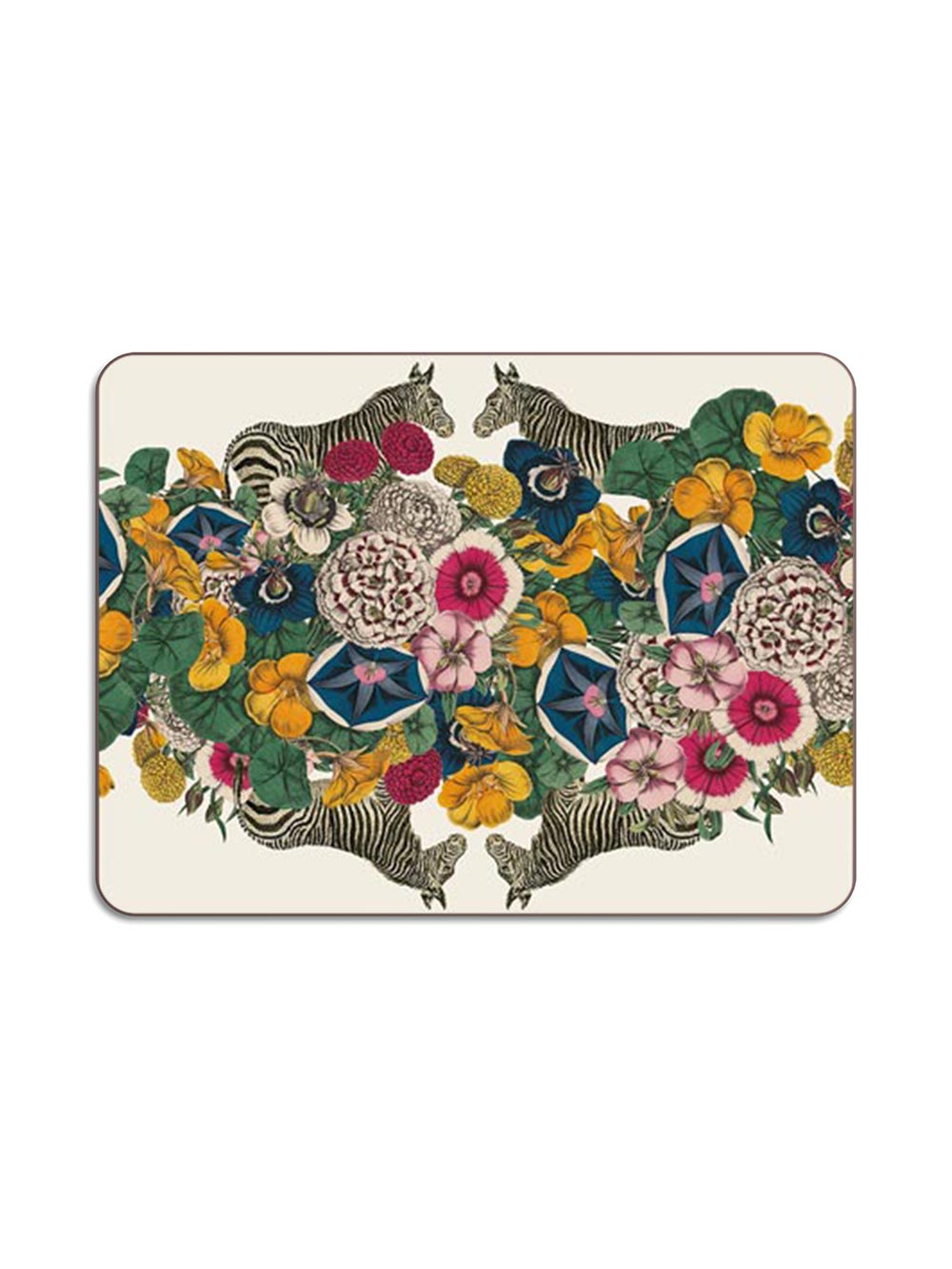 Flora Fauna Cream Table Mat