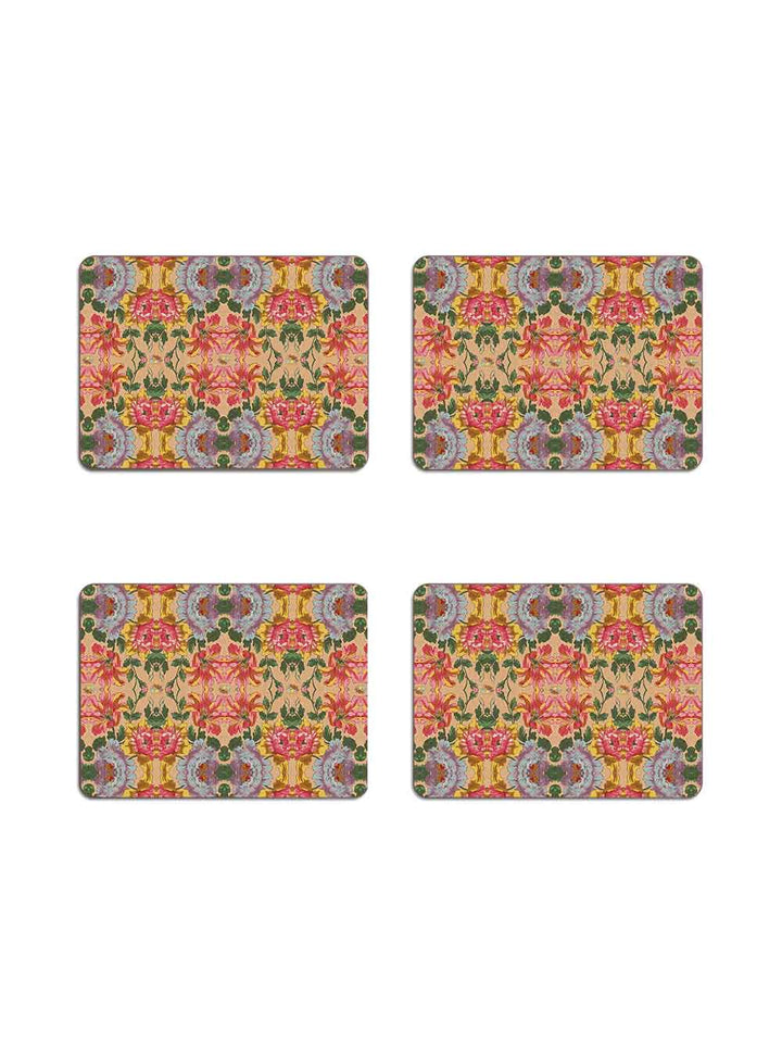 French Wallpaper Table Mat Set Design by Avenida Home with PATCH NYC 