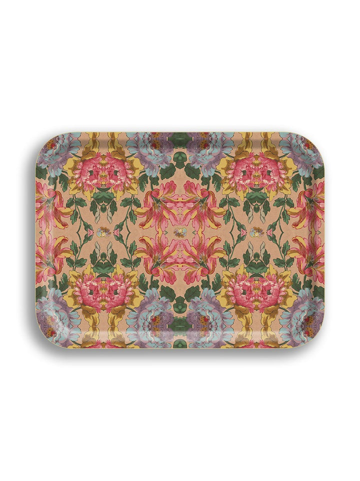 French Wallpaper Small Tray Design by Avenida Home with PATCH NYC 