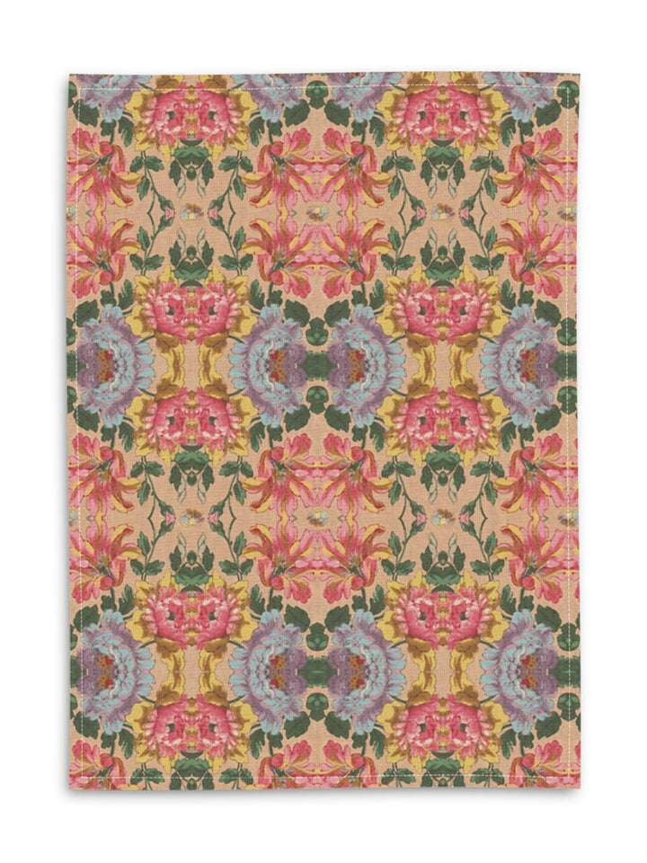 French Wallpaper Tea Towel Design by Avenida Home with PATCH NYC 