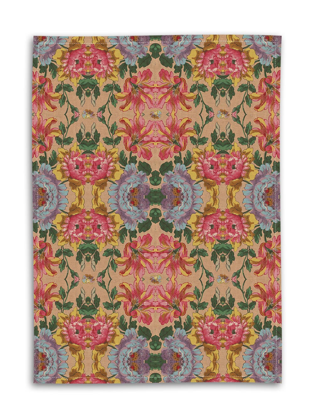 French Wallpaper Tea Towel