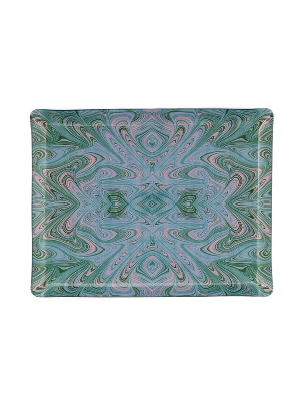 Ice Blue Acrylic Tray Design by Avenida Home with Susi Bellamy