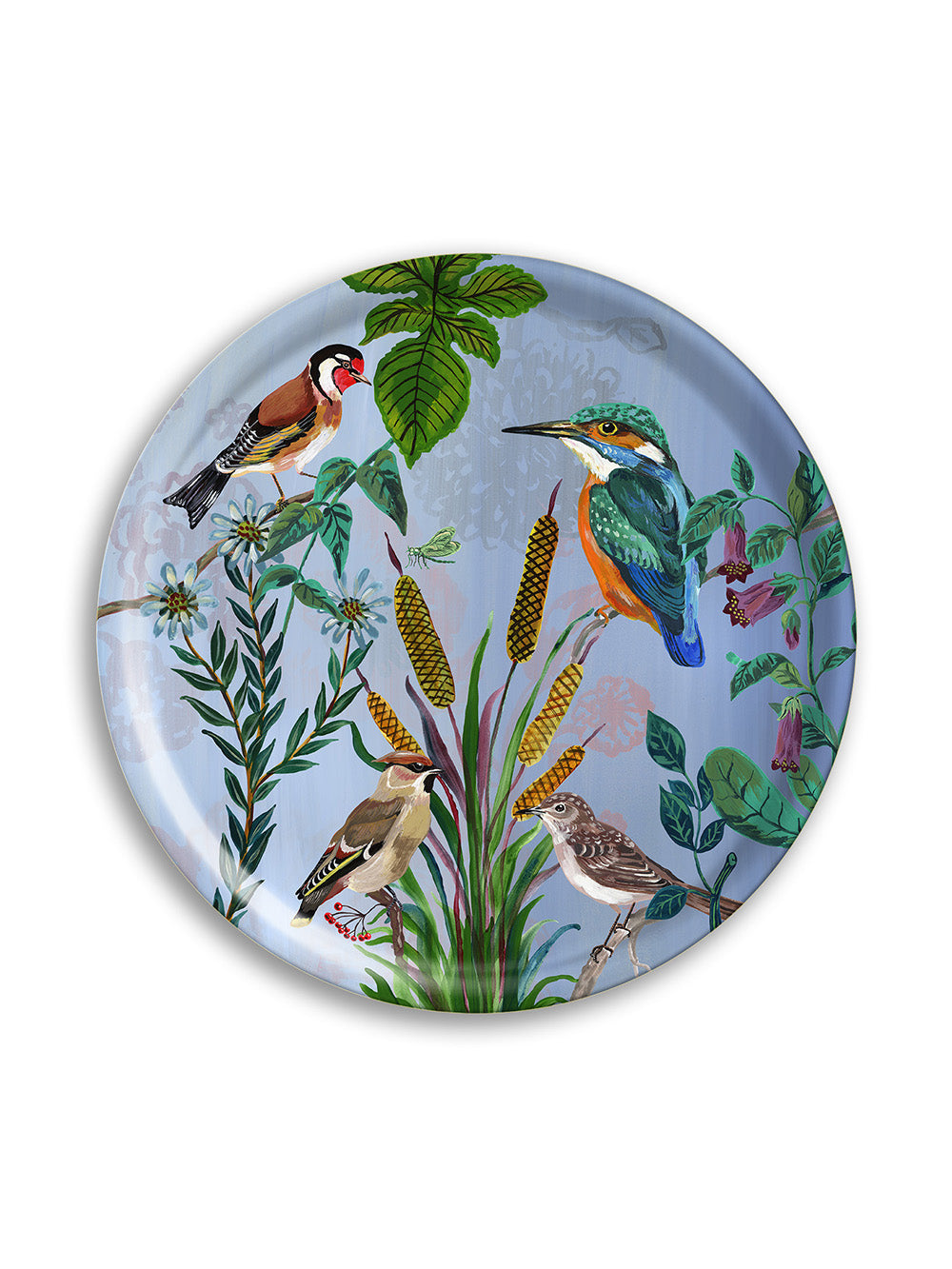 Kingfisher Round Tray