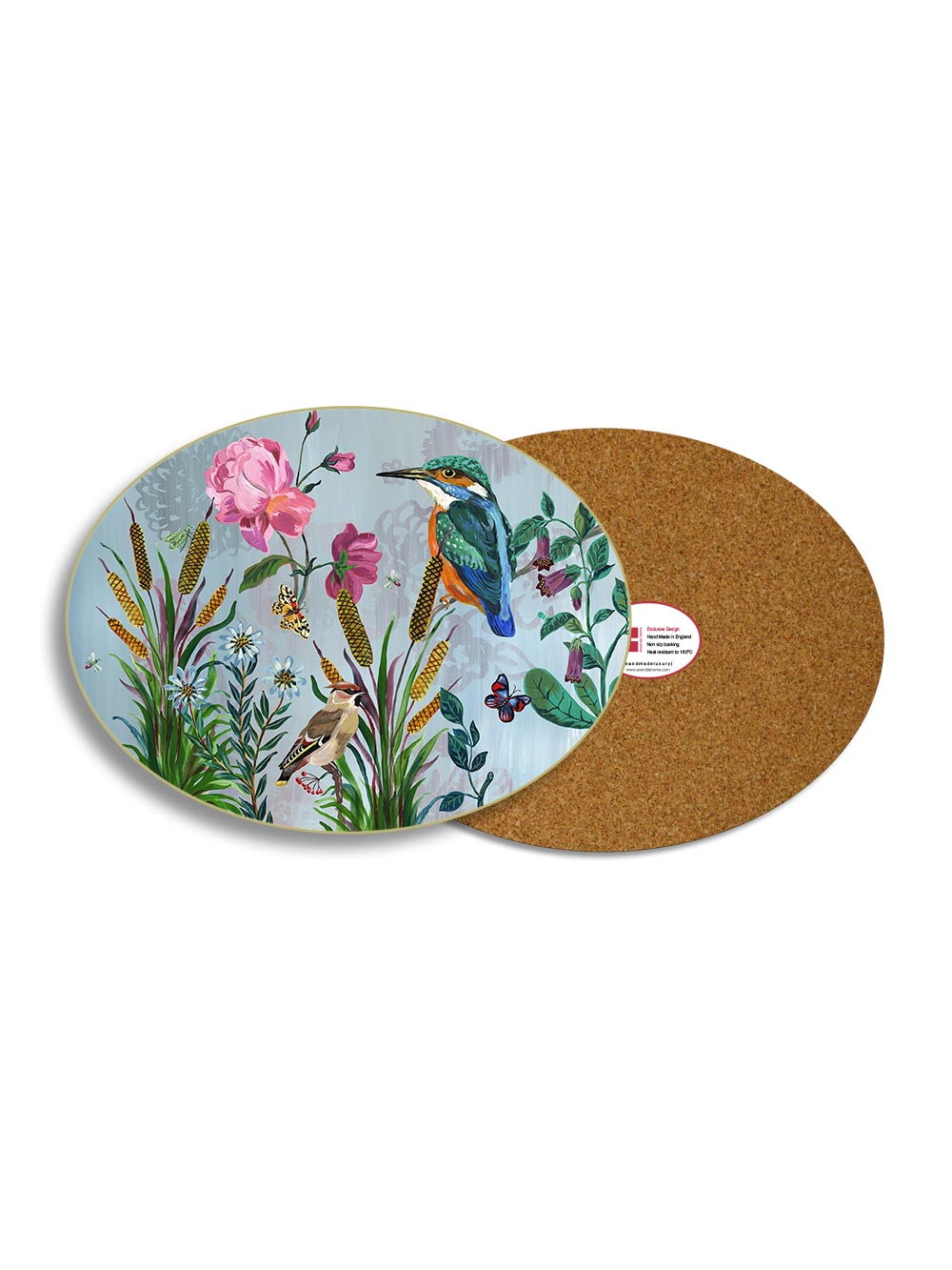 Kingfisher Oval Table Mat