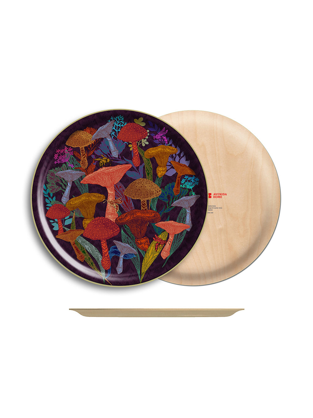 Kinoko Large Round Tray