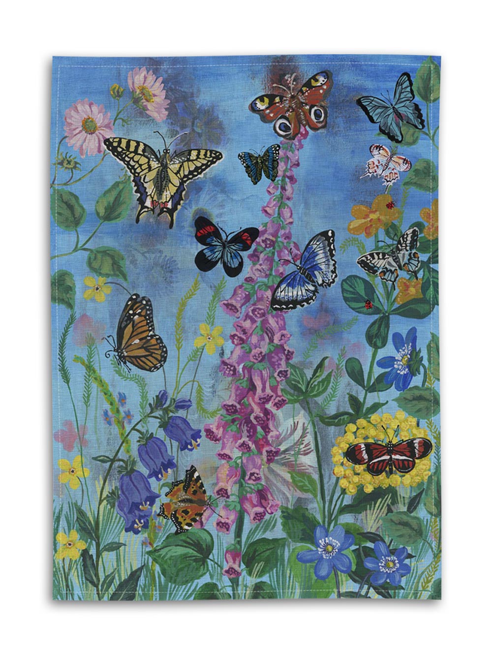 Les Papillons Tea Towel