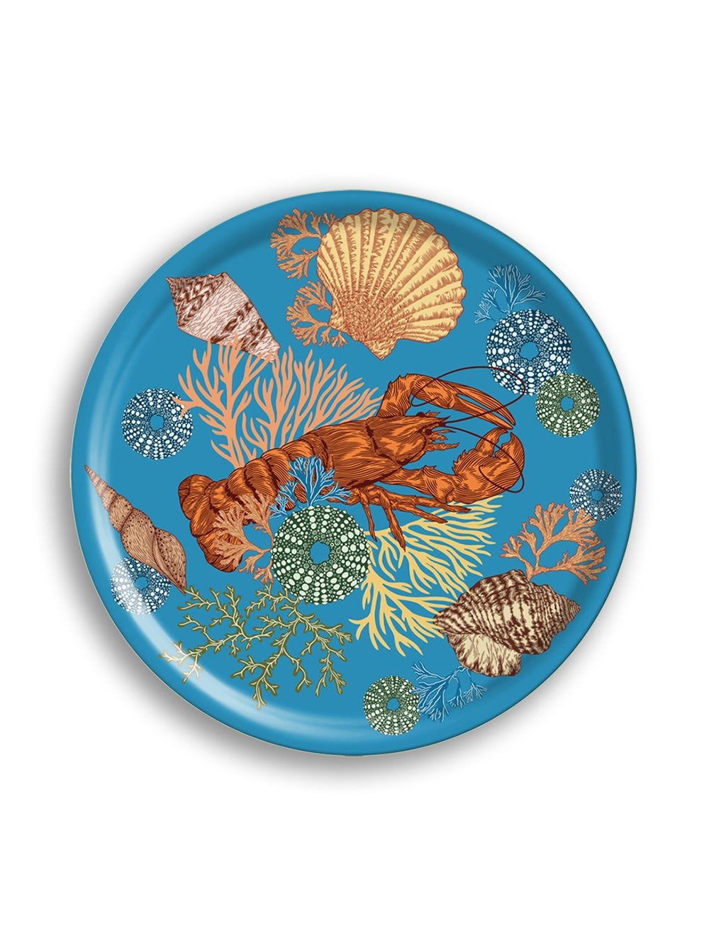 Lobster Large Round Tray