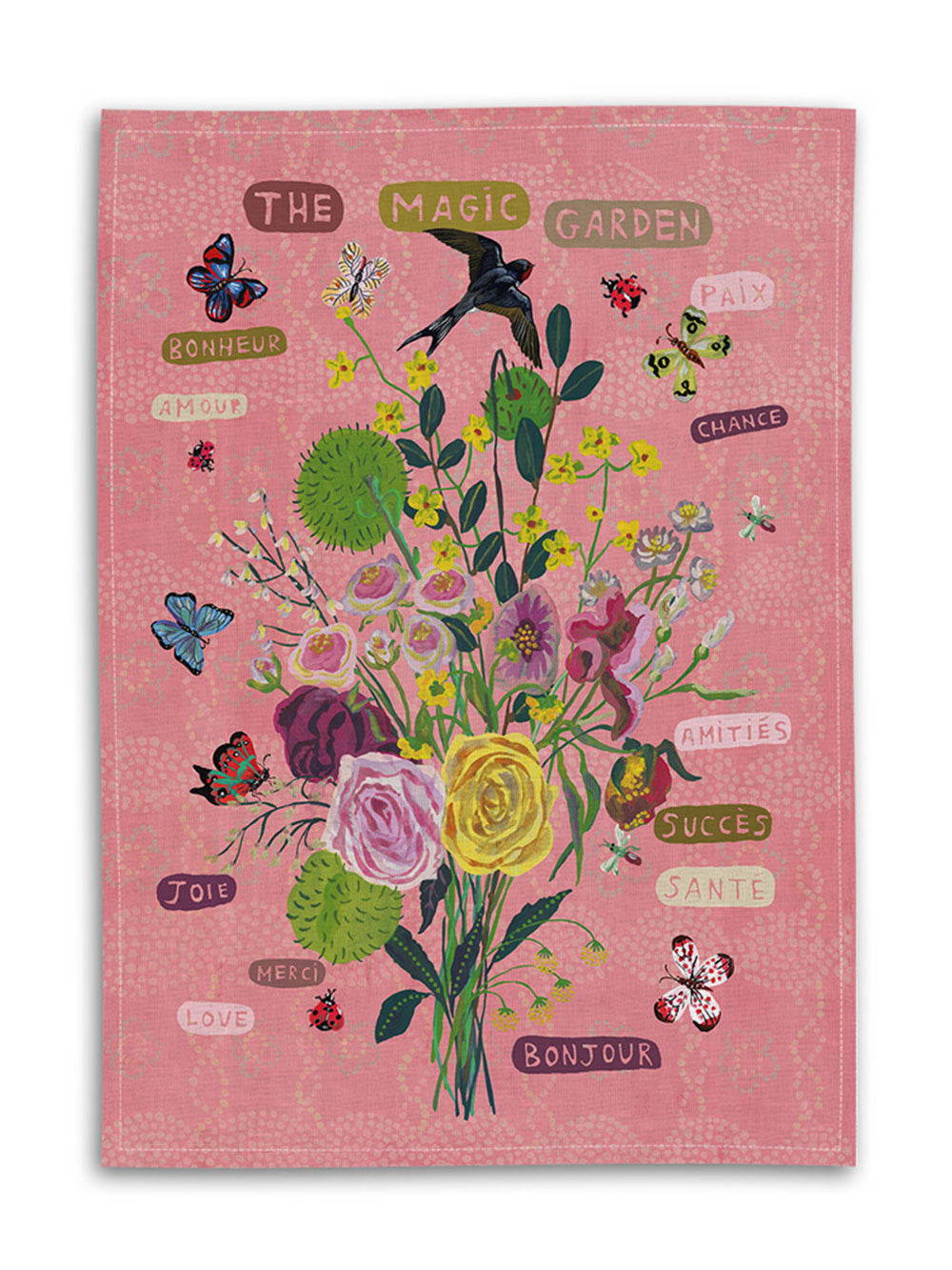 Magic Garden Tea Towel
