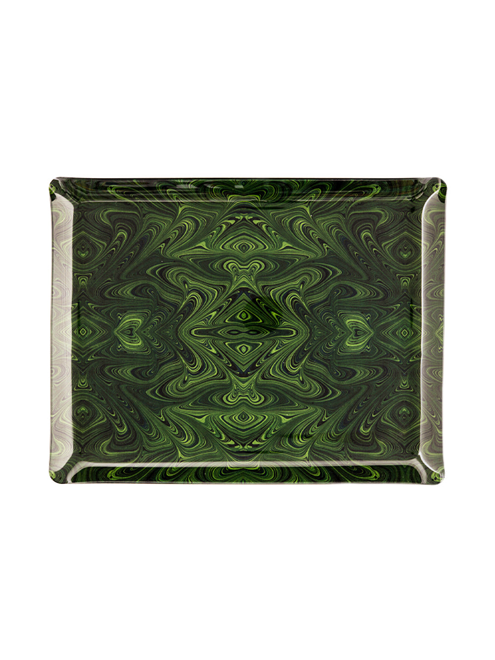 Malachite Acrylic Tray Design by Avenida Home with Susi Bellamy