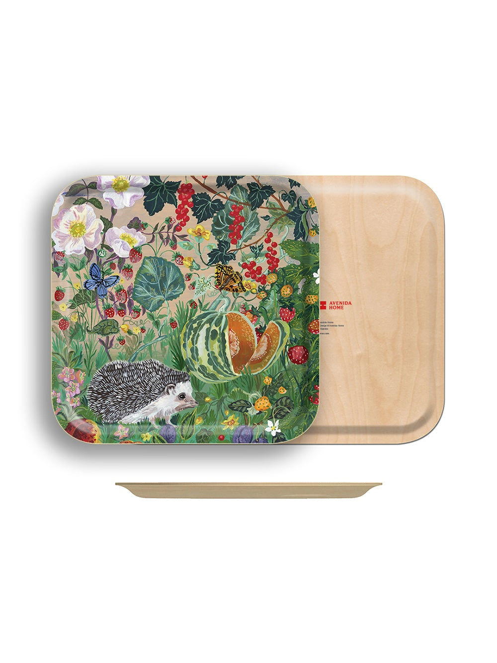 Mes Amis Du Potager Square Tray