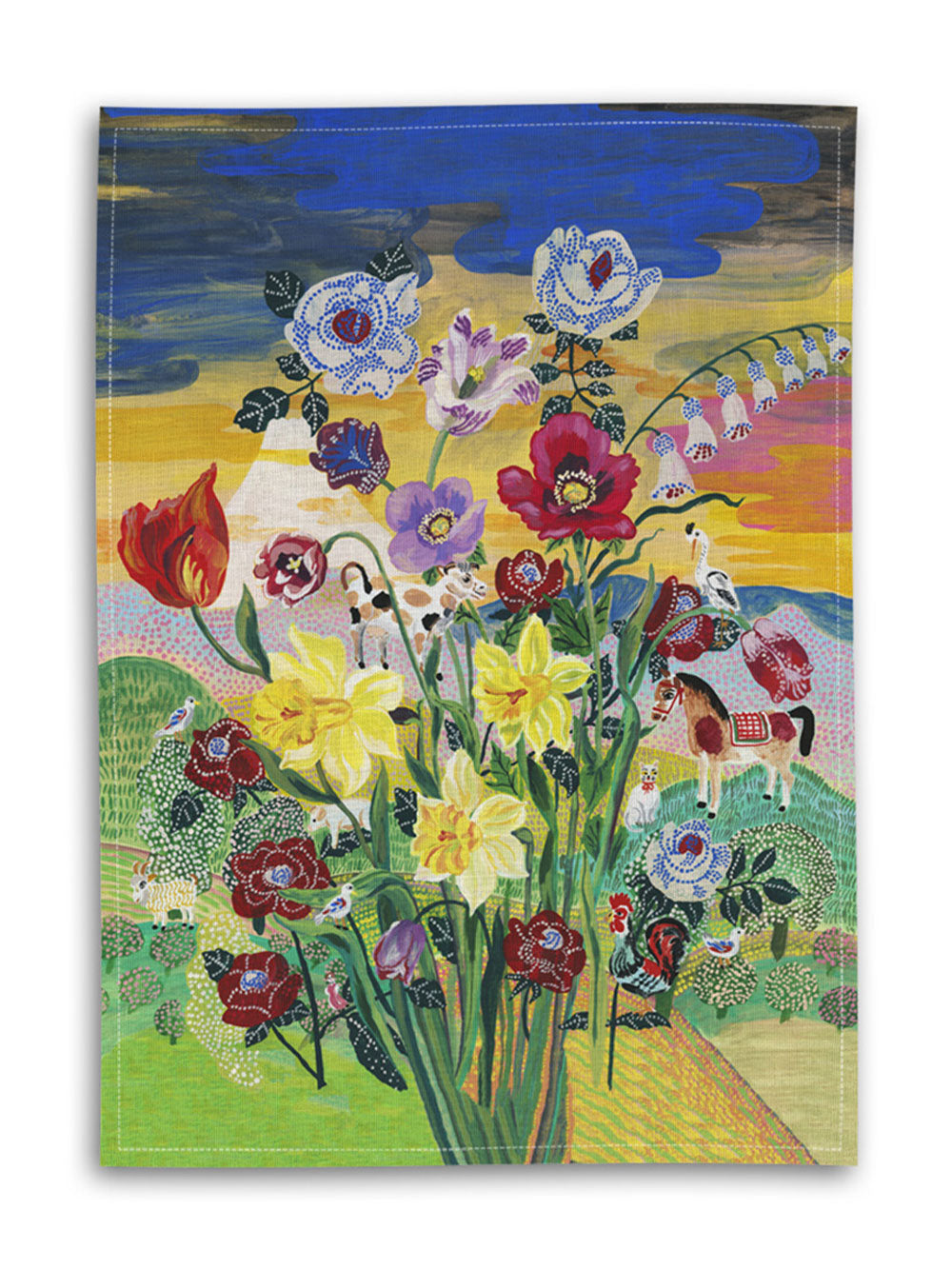 Mount Fuji Tea Towel