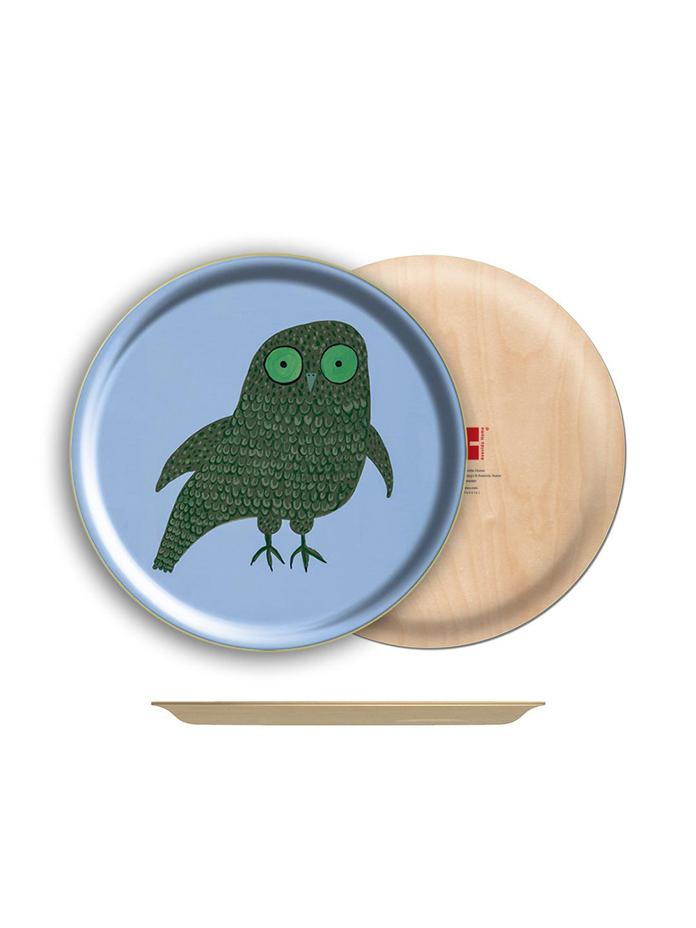 Mr Owl Round Tray