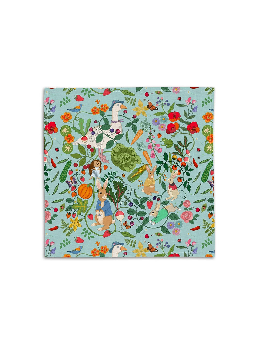 Peter Rabbit Aqua Napkin