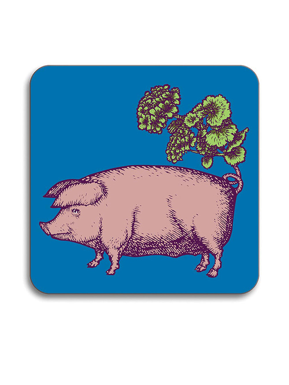 Pig Square Luncheon Placemat