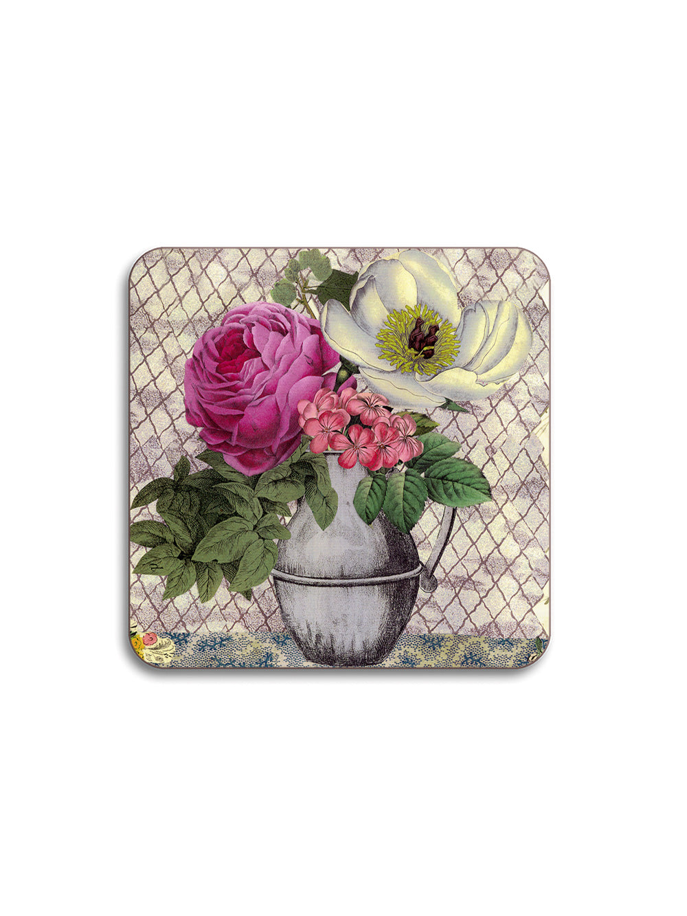 Pitcher of Flowers Coaster