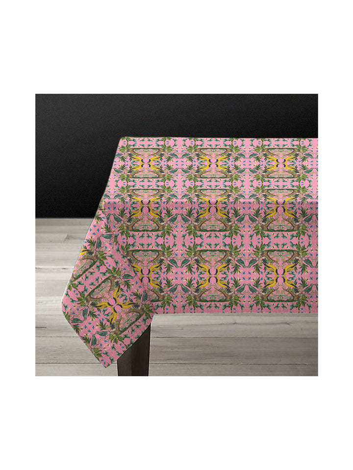 Poets Corner 1.5 x 2m Linen Tablecloth Design by Avenida Home with PATCH NYC