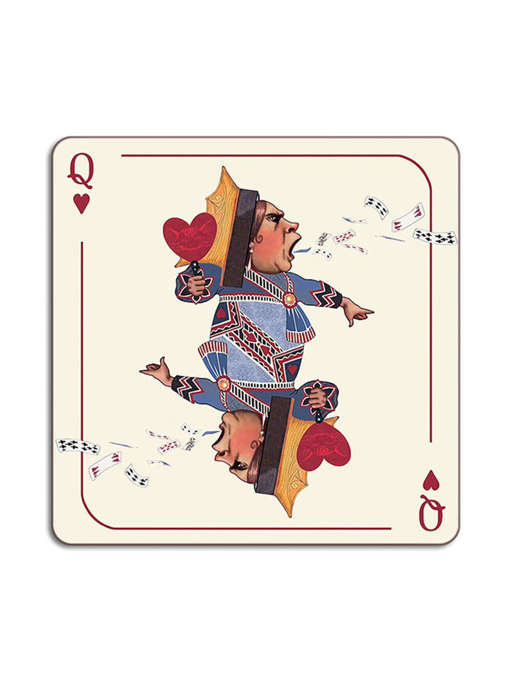 Queen Square Placemat from Avenida Home with artwork by Louise Krik