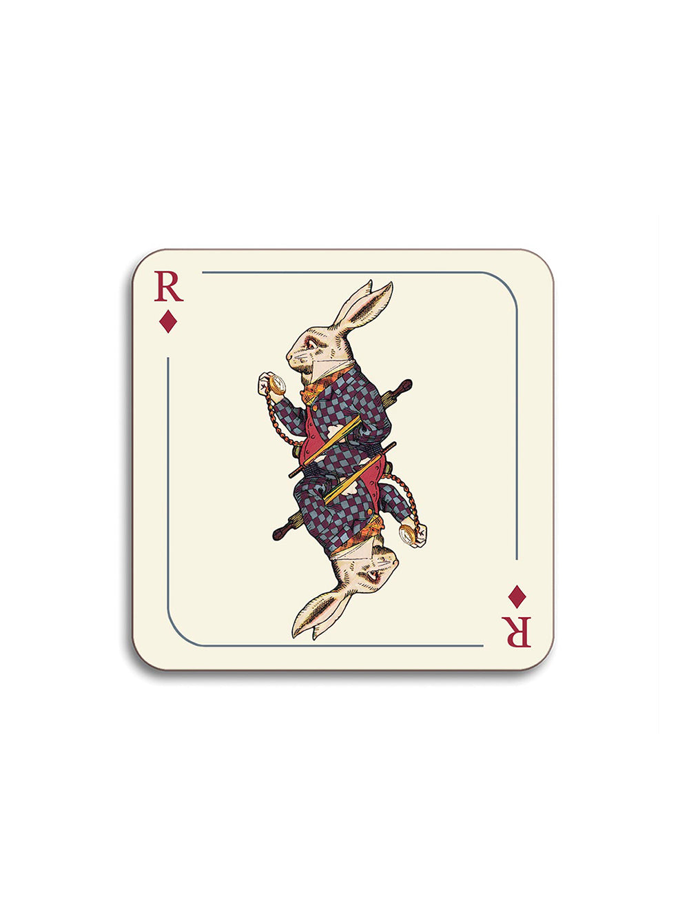 Rabbit Square Coaster