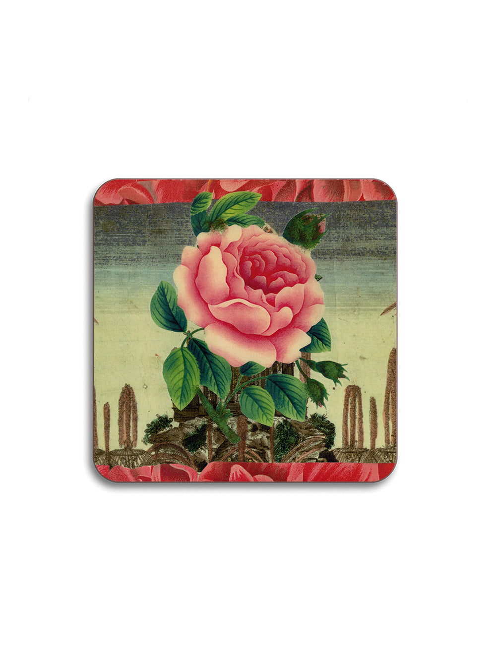 Rose Fountain Coaster