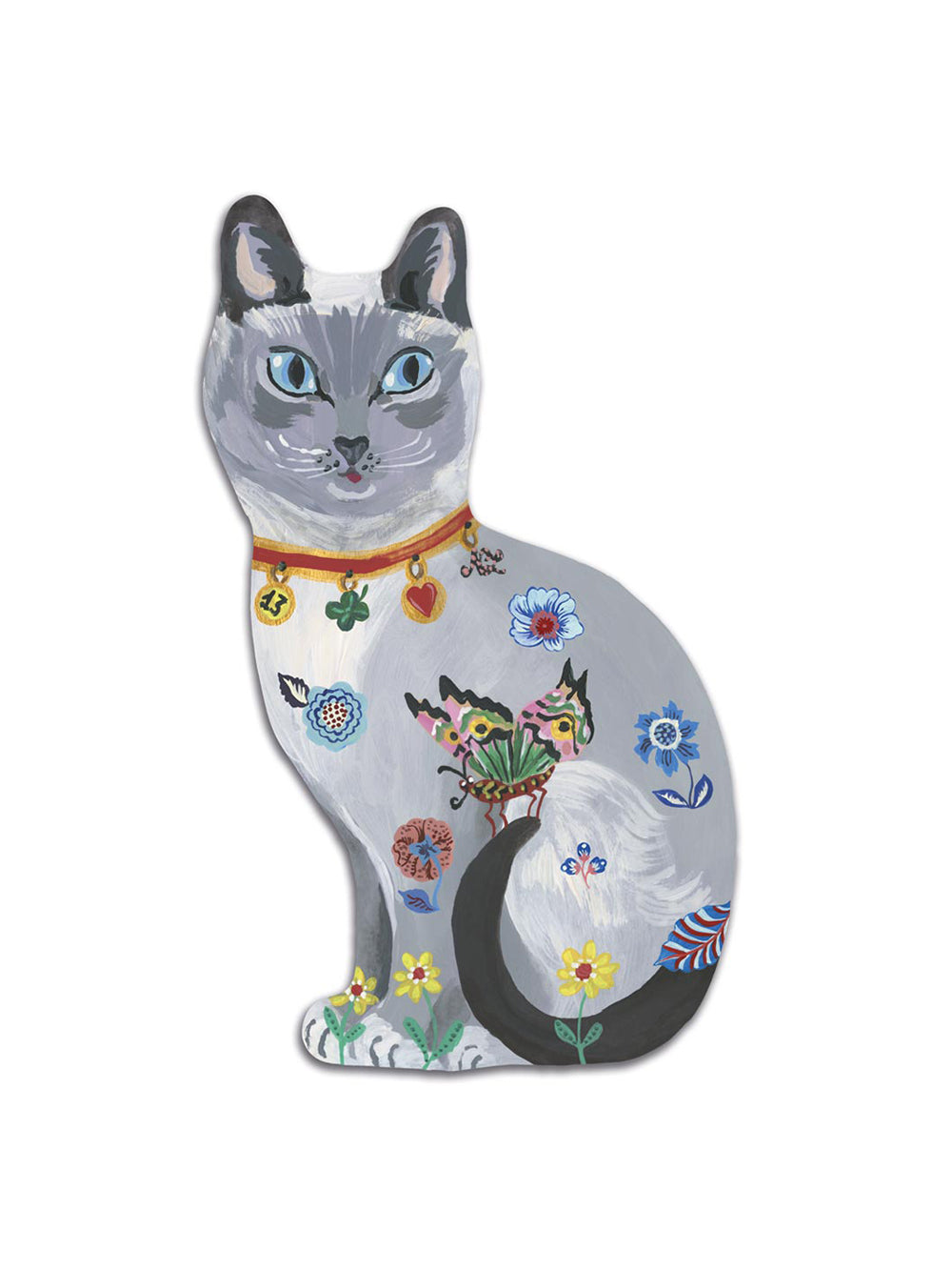 Russian Cat Serving Board