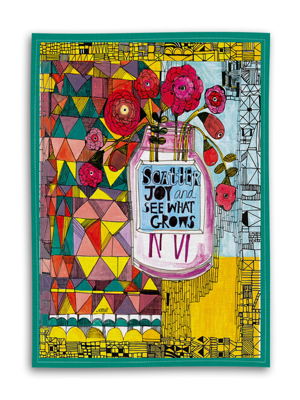 Scatter Joy Tea Towel