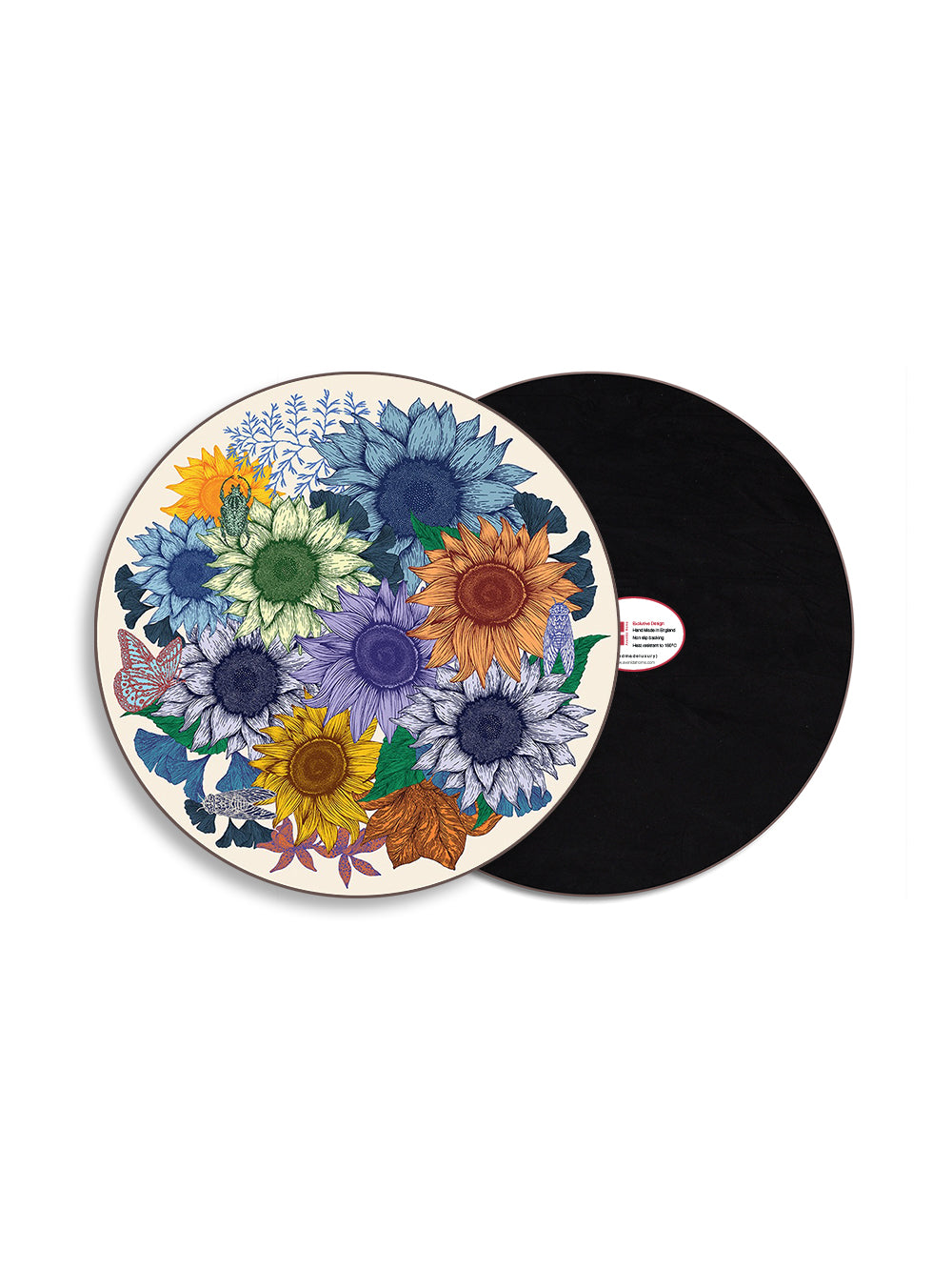 Sunflower Round Luncheon Placemat