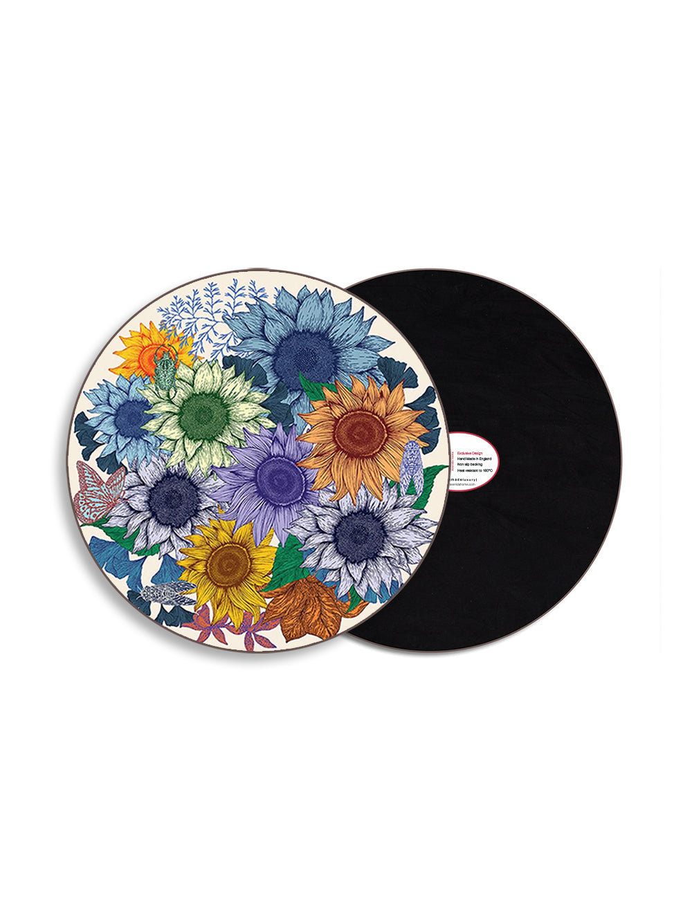Sunflower Round Table Mat
