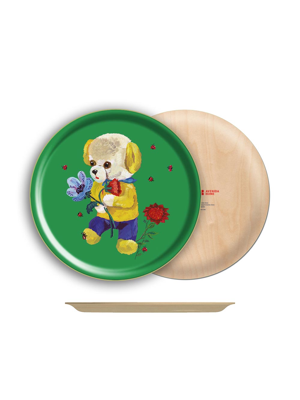 Teddy Round Tray
