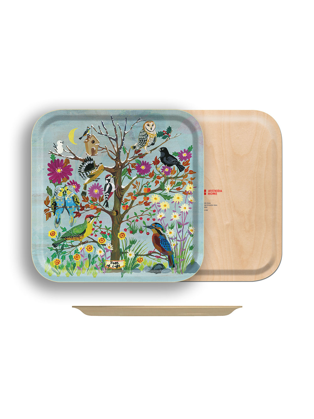 The Tree of Life Square Tray