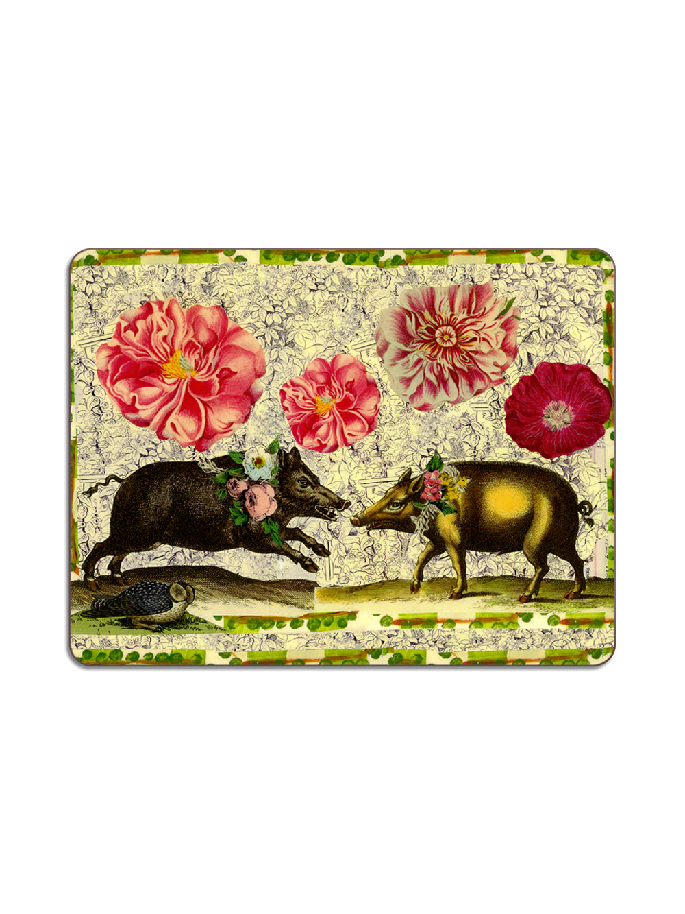 Two Boars Table Mat