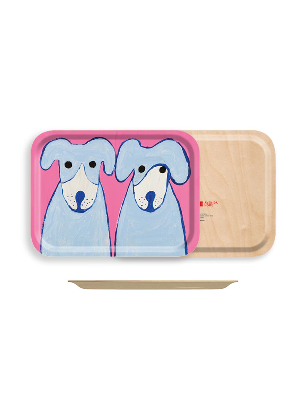 Two Puppies Small Tray