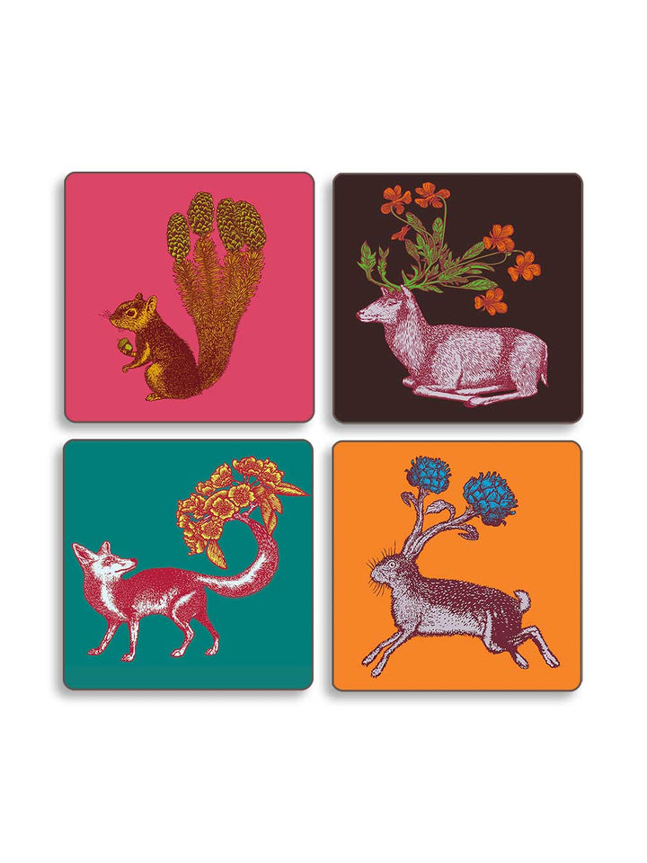 Woodland Animals Set Design by Avenida Home with Puddin'Head