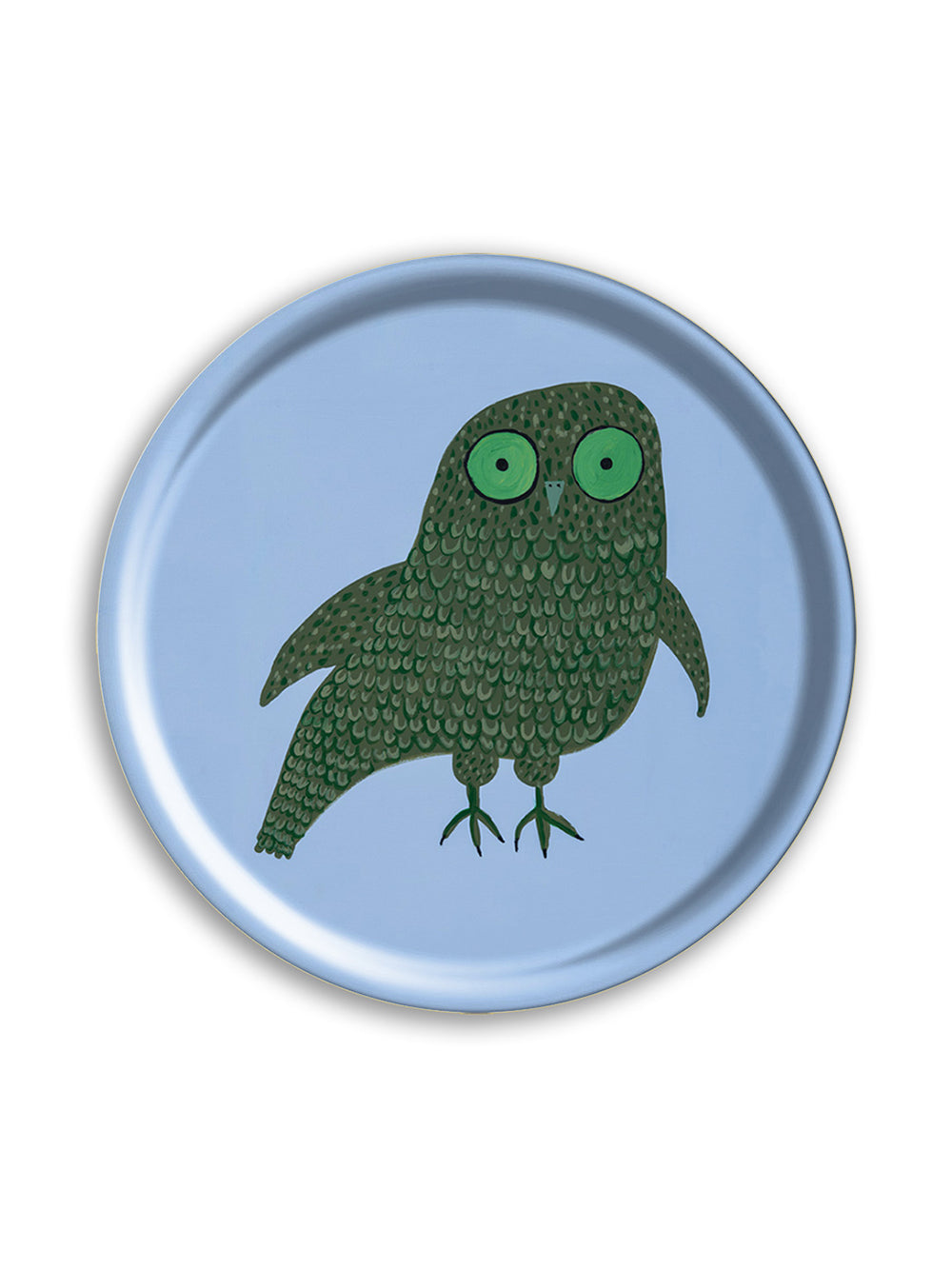 Mr Owl Round Tray