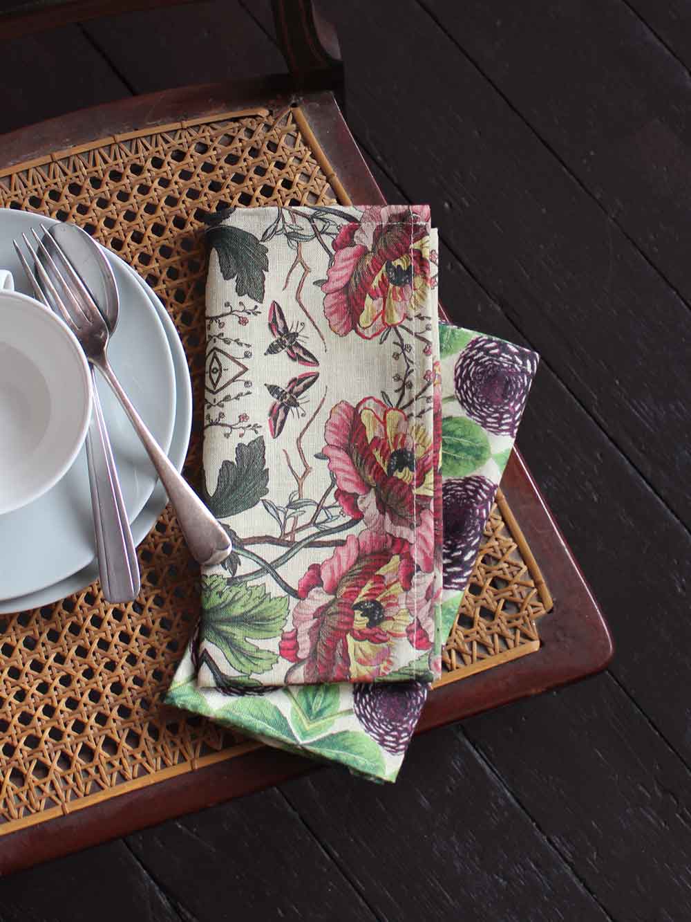 Poppy Linen Napkin
