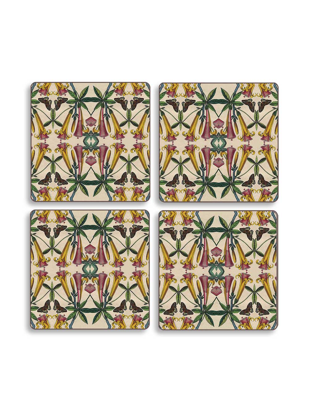 Yellow Flower Set of 4 Placemats